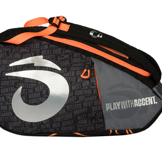 Lok One Padel Racket Bag Black/Orange