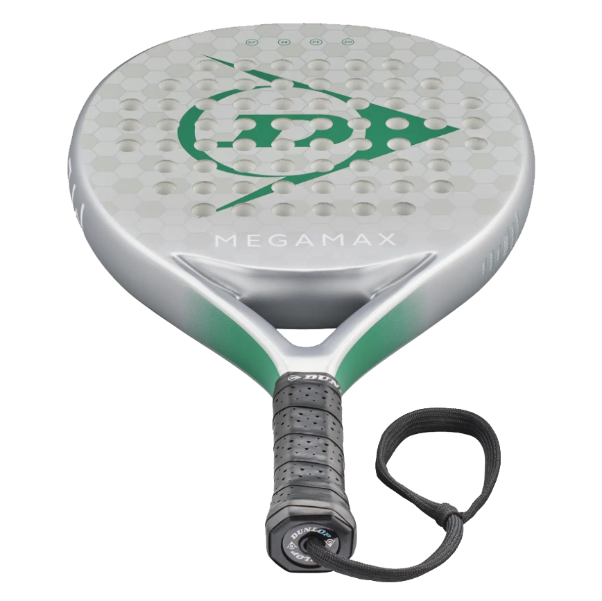 Dunlop Megamax Silver Padel Racket 2026