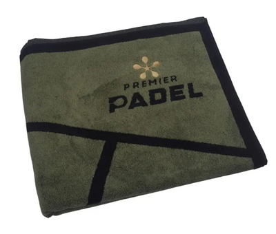 Bullpadel Premier Padel Towel 100x50 Khaki/Black