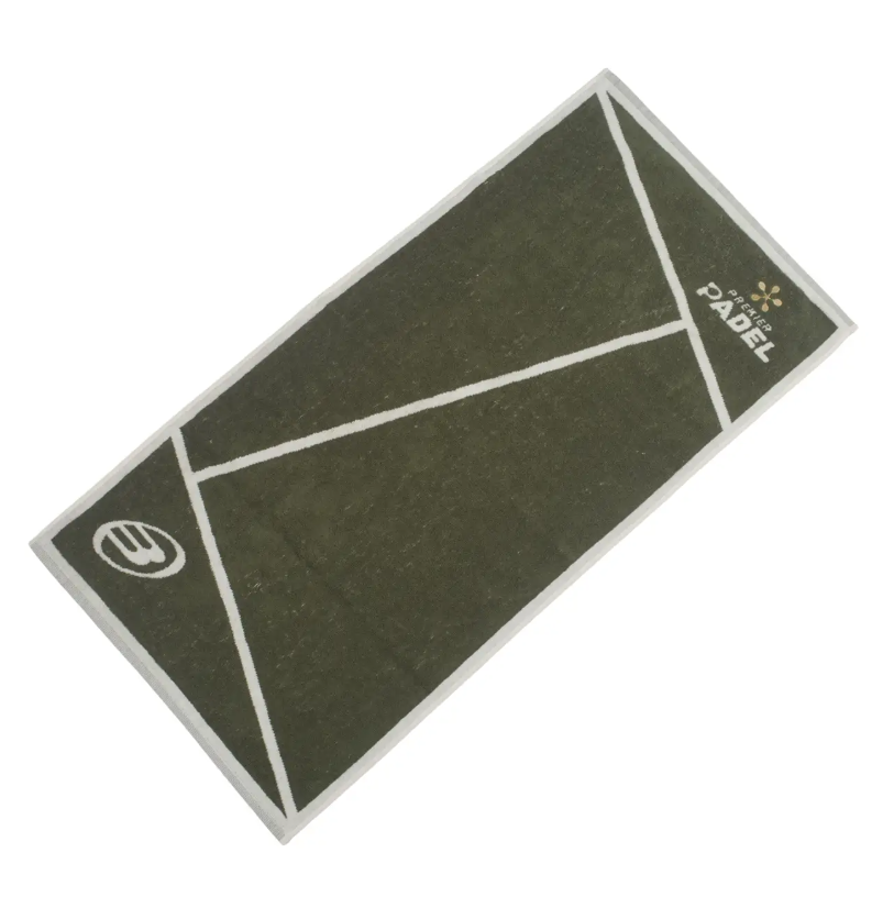Bullpadel Premier Padel Towel 150x90 Khaki/Ecru