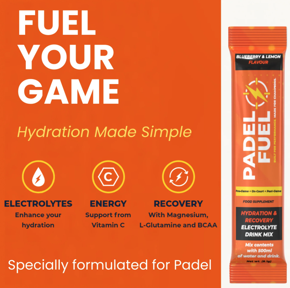 Padel Fuel Electrolyte Drink Mix Sachet X1