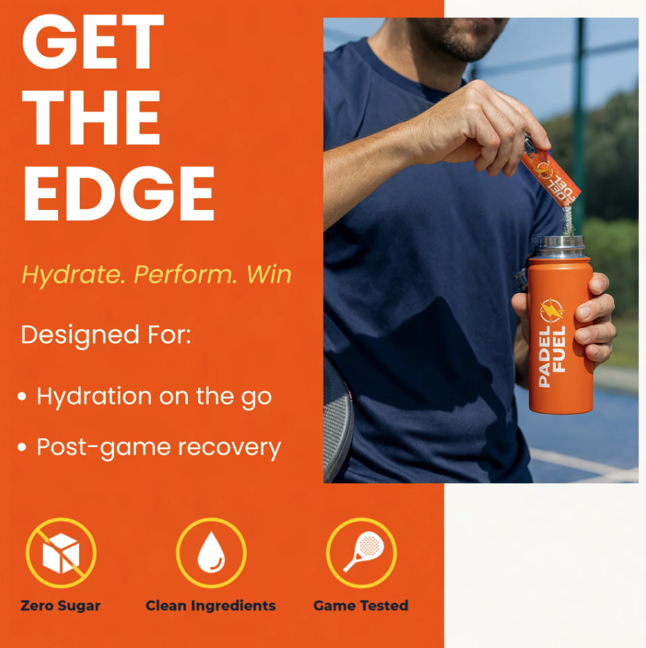Padel Fuel Electrolyte Drink Mix Sachet X1