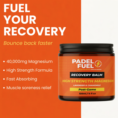 Padel Fuel Magnesium Recovery Balm 120ml