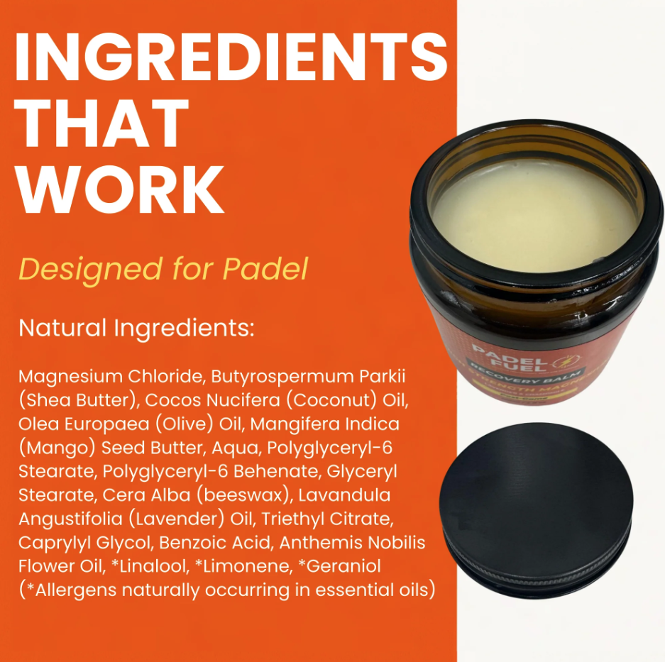 Padel Fuel Magnesium Recovery Balm 120ml