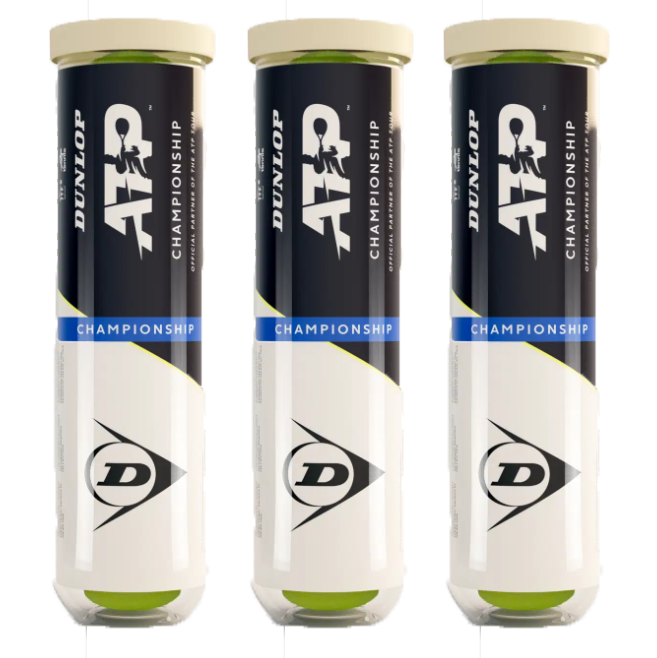 Dunlop ATP Championship Tennis Balls 1 Dozen