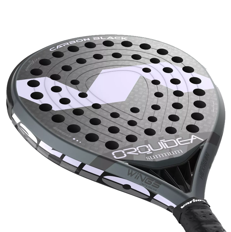 Varlion LW Carbon Black Orquidea Padel Racket