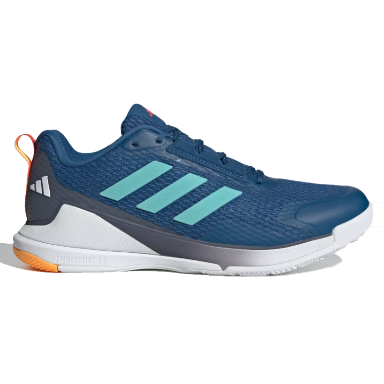 Adidas Men's Novaflight 2 Indoor Court Shoes Dusky Petrol