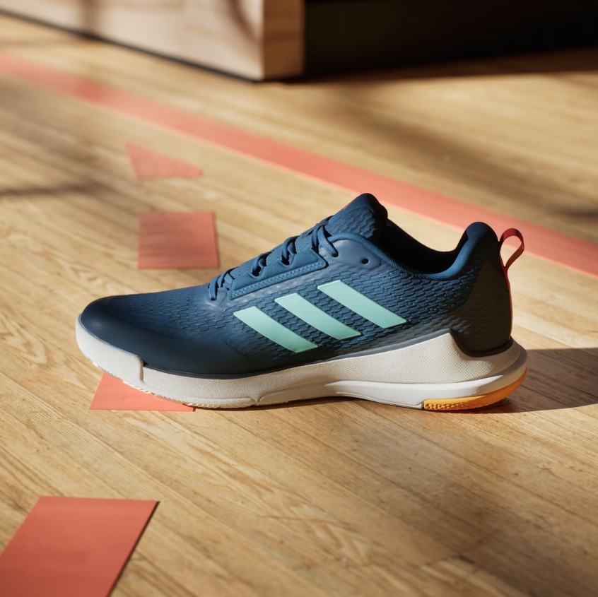 Adidas Men's Novaflight 2 Indoor Court Shoes Dusky Petrol