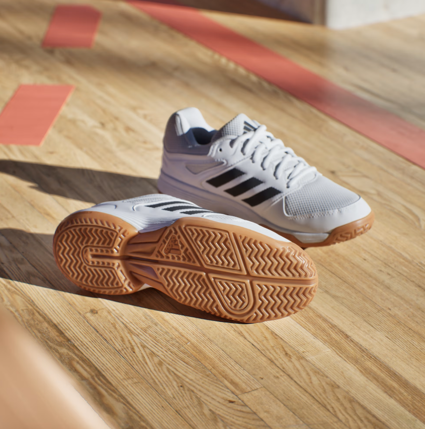 Adidas Junior Speedcourt Indoor Court Shoes White