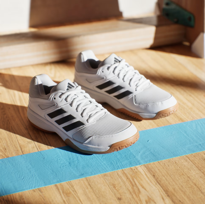 Adidas Junior Speedcourt Indoor Court Shoes White