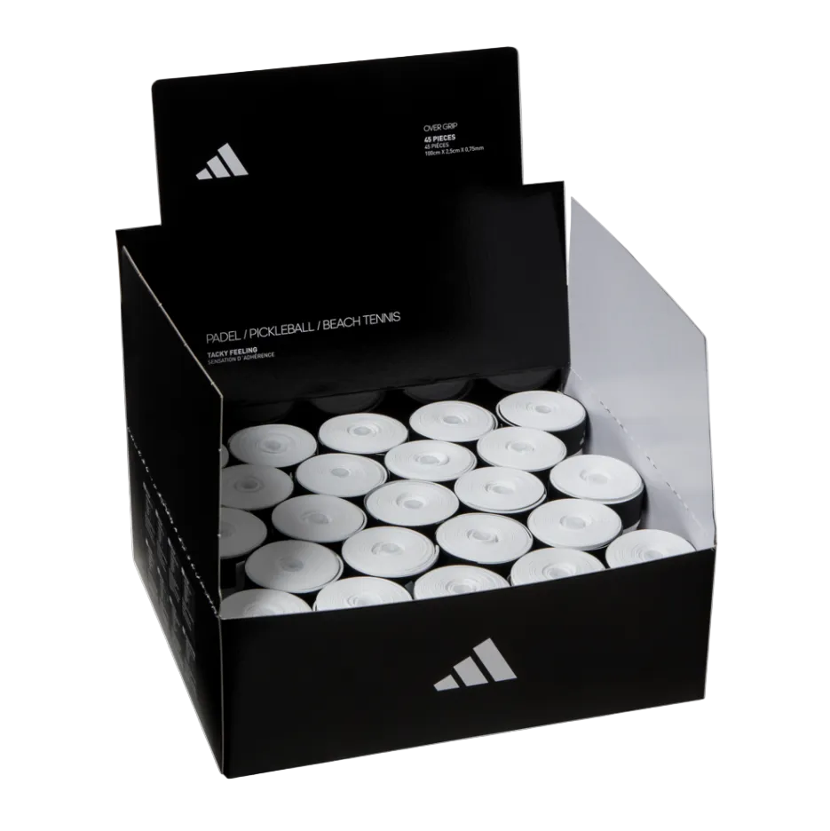 Adidas Padel Overgrips - 45 Pack White