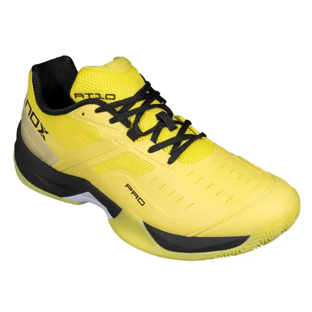 Nox Men's AT10 Pro Padel Shoes 26 Yellow Black