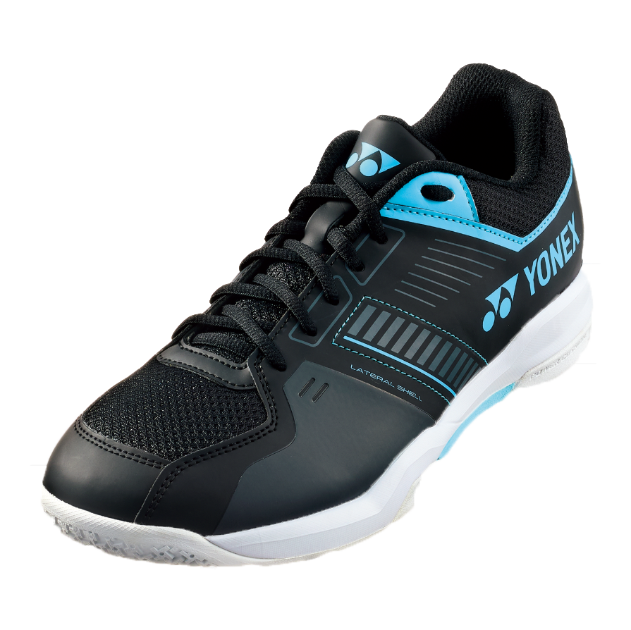 Yonex Men's Strider Flow Wide Indoor Court Shoes Black Blue