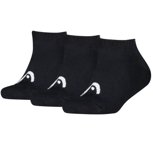 HEAD Sneaker Socks - 3 Pack Black