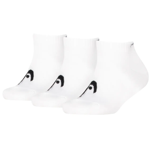 HEAD Sneaker Socks - 3 Pack White