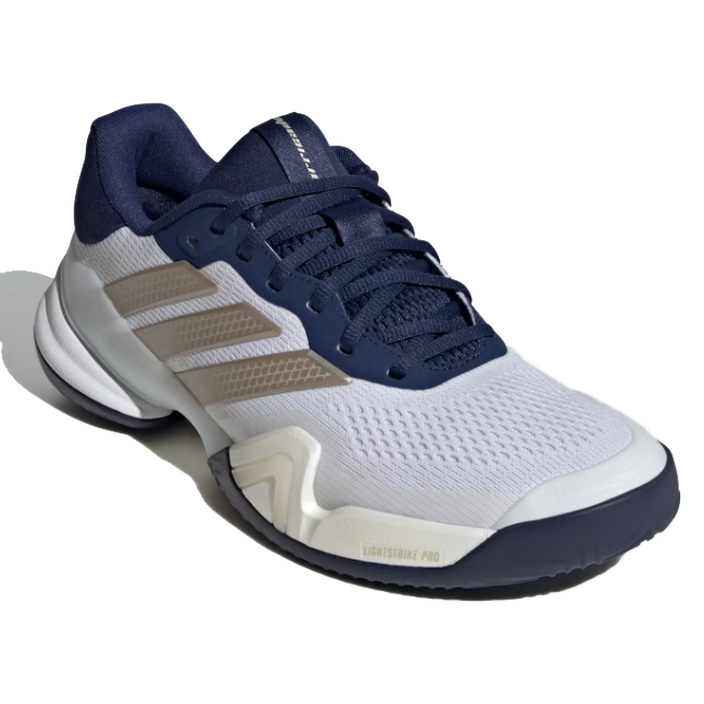 Adidas Men's Barricade 14 Tennis Shoes White Navy