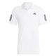 Adidas Men's Club 3 Stripe Polo - White