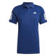 Adidas Men's Club 3 Stripe Polo - Dark Blue