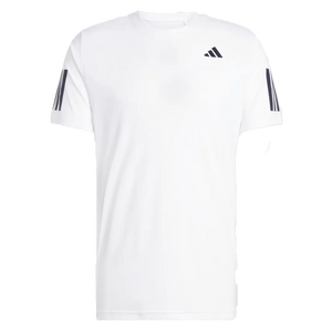 Adidas Men's Club 3 Stripe Tee -  White