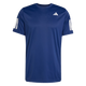Adidas Men's Club 3 Stripe Tee -  Dark Blue