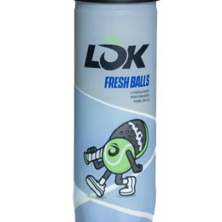 Lok Fresh Padel Balls - 3 Ball Tube