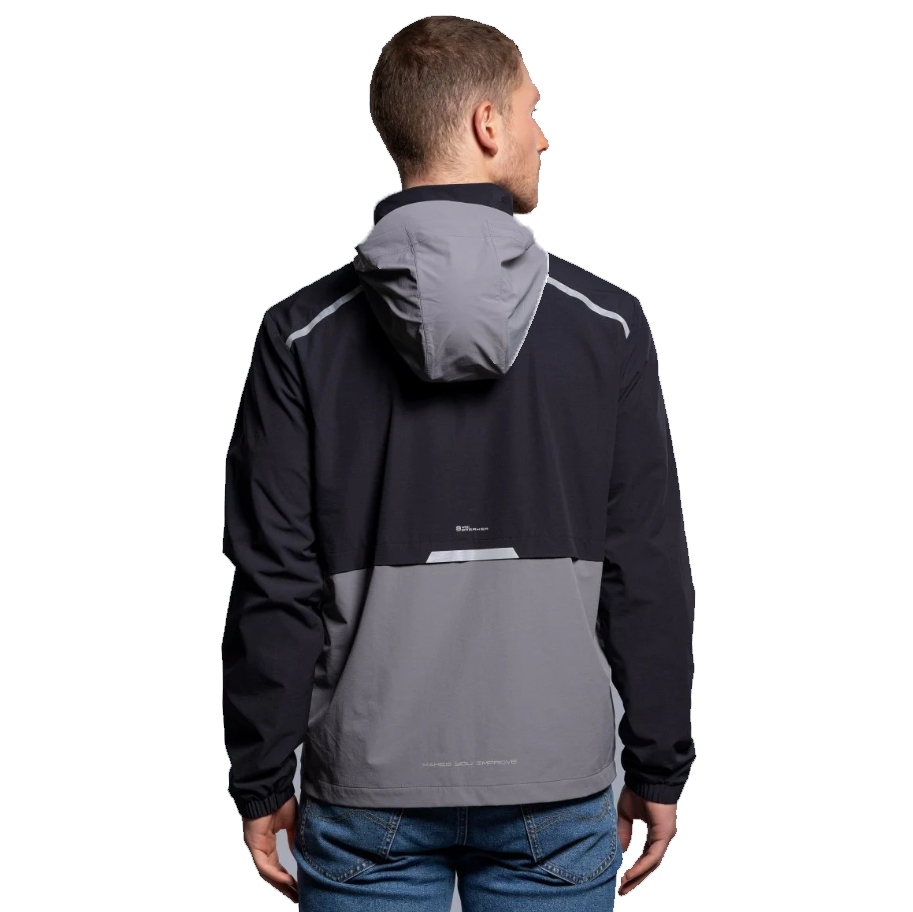 Nox Men's Team Windbreaker Black Grey