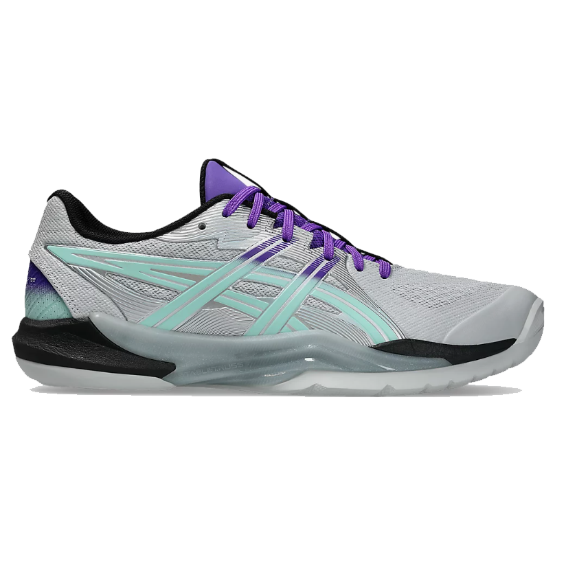 Asics Men's Powerbreak FF Indoor Court Shoes Concrete Illuminate Mint