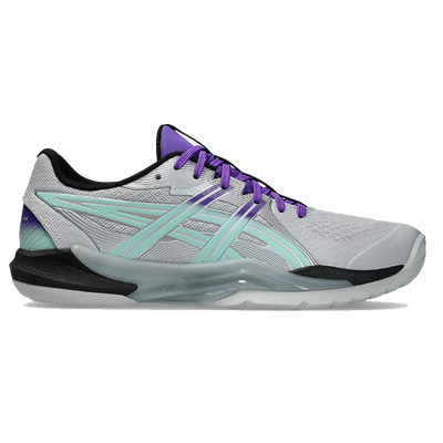 Asics Men's Powerbreak FF Indoor Court Shoes Concrete Illuminate Mint