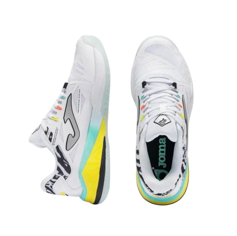 Joma Men's Spin 26 Padel Shoes White