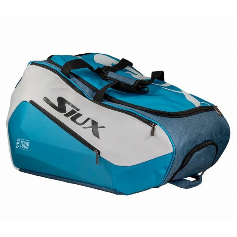Siux Pro Tour Racketbag White Blue