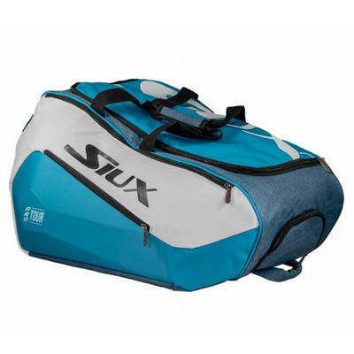 Siux Pro Tour Racketbag White Blue
