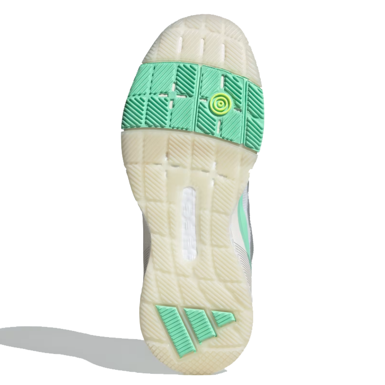 Adidas Women's Crazyquick Boost Padel Shoes White Pulse Mint