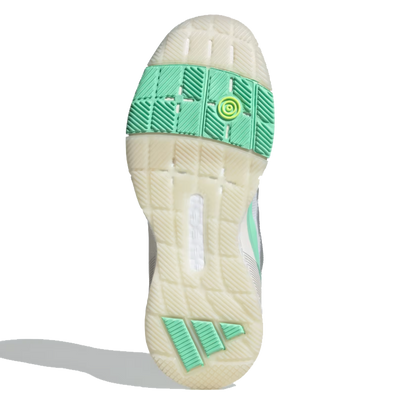 Adidas Women's Crazyquick Boost Padel Shoes White Pulse Mint