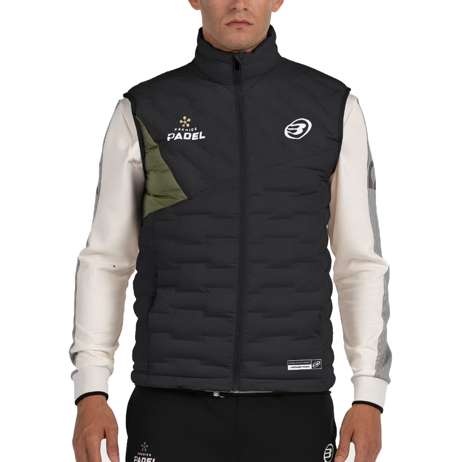 Bullpadel Men's Primo Premier Padel Gilet Black