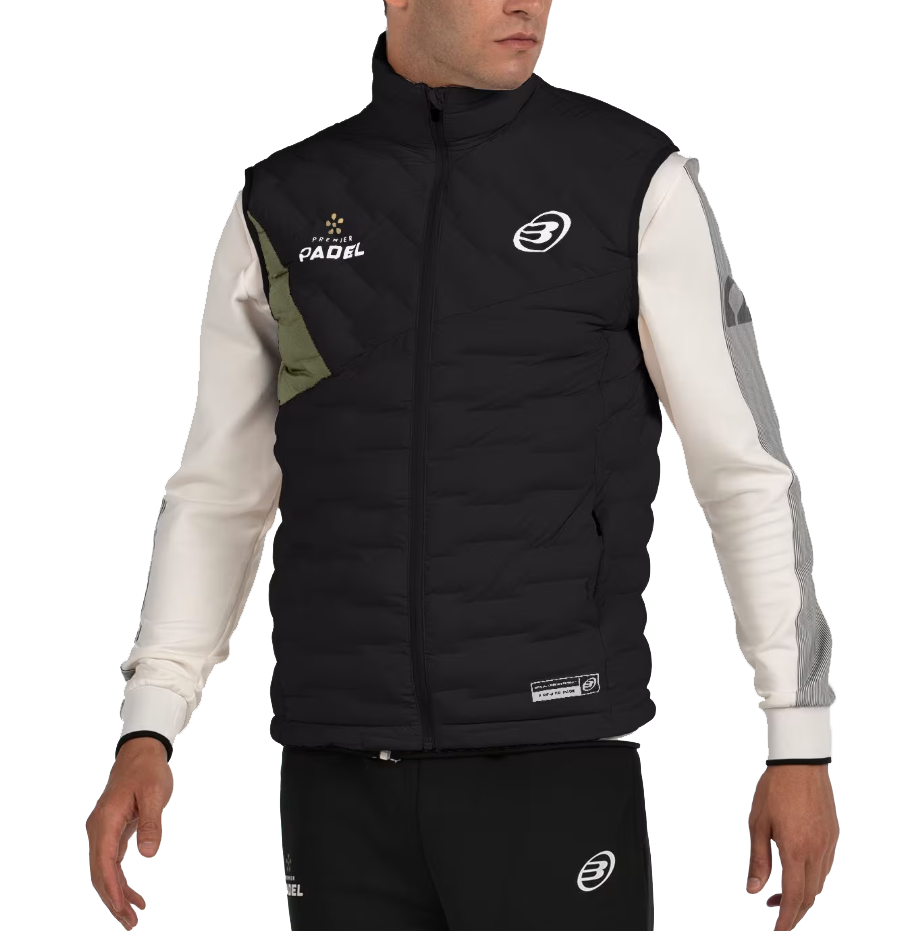 Bullpadel Men's Primo Premier Padel Gilet Black