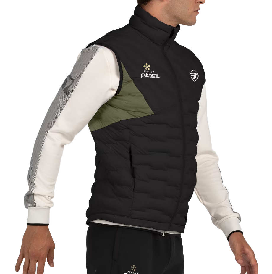 Bullpadel Men's Primo Premier Padel Gilet Black
