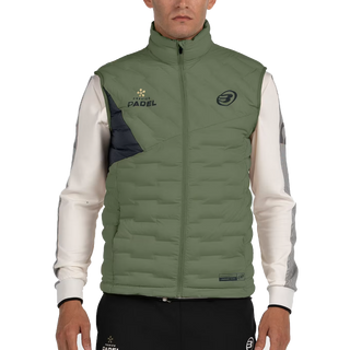 Bullpadel Men's Primo Premier Padel Gilet Khaki