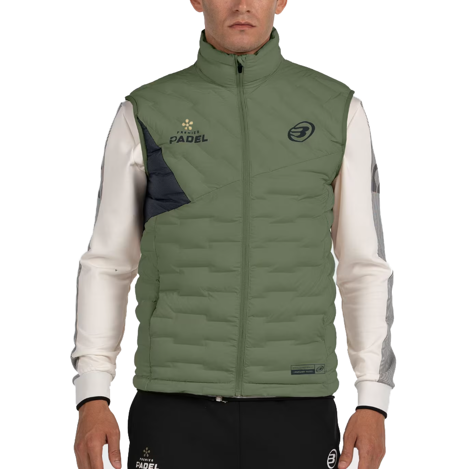 Bullpadel Men's Primo Premier Padel Gilet Khaki