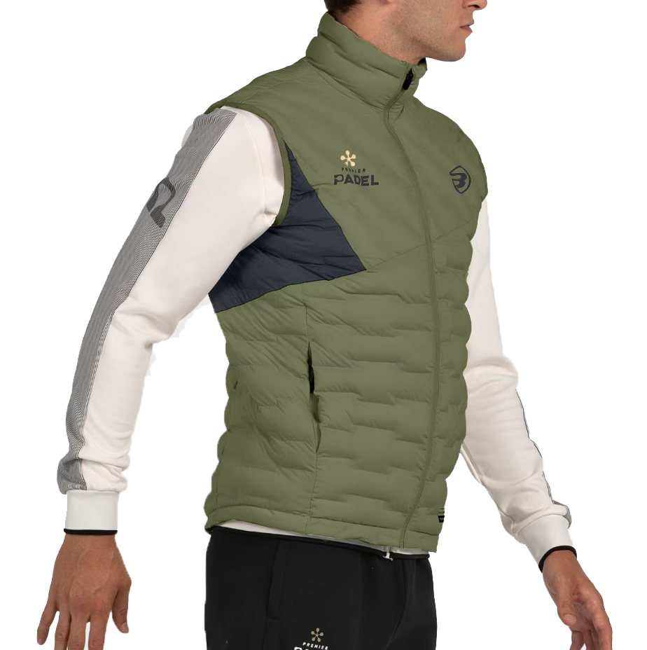 Bullpadel Men's Primo Premier Padel Gilet Khaki