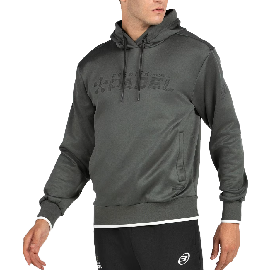 Bullpadel Men's Piatro Premier Padel Sweatshirt Khaki