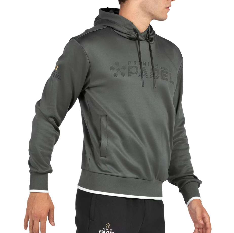 Bullpadel Men's Piatro Premier Padel Sweatshirt Khaki