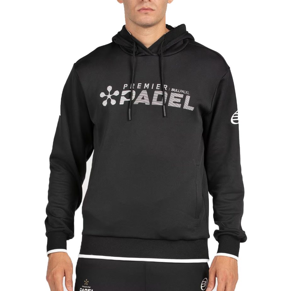 Bullpadel Men's Piatro Premier Padel Sweatshirt Black