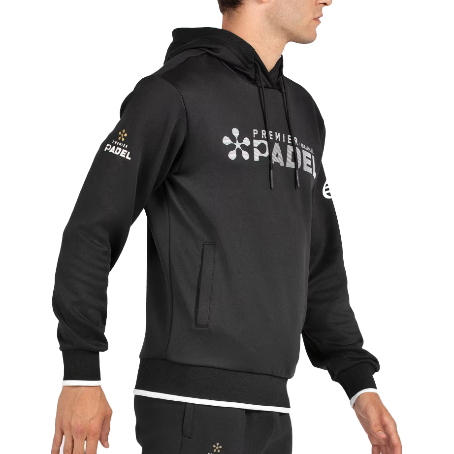 Bullpadel Men's Piatro Premier Padel Sweatshirt Black