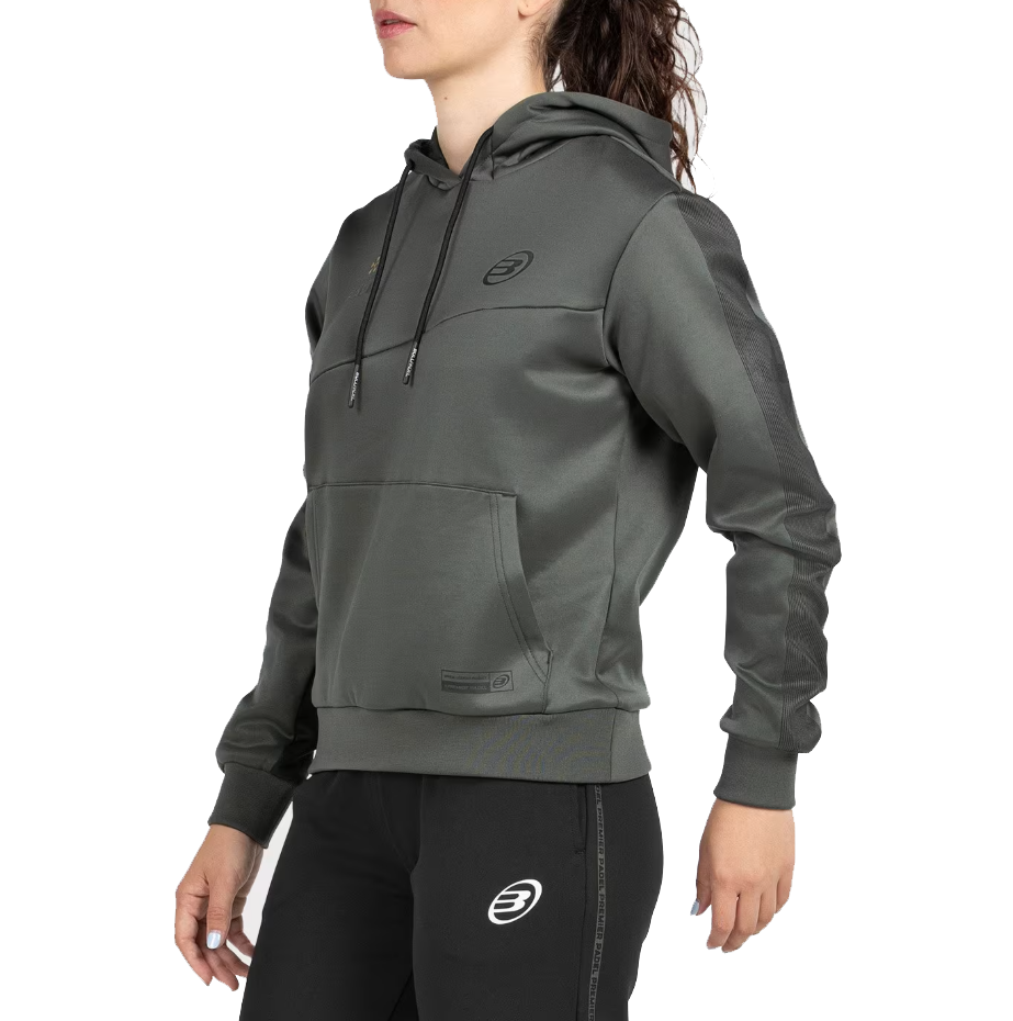 Bullpadel Women's Peder Pemier Padel Sweatshirt Khaki
