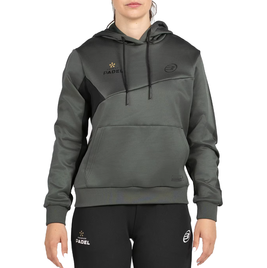 Bullpadel Women's Peder Pemier Padel Sweatshirt Khaki