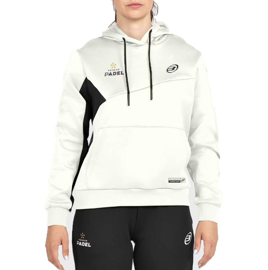 Bullpadel Women's Peder Pemier Padel Sweatshirt Ecru