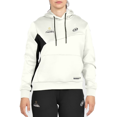 Bullpadel Women's Peder Pemier Padel Sweatshirt Ecru