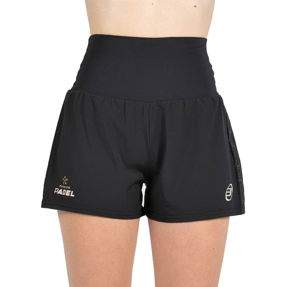 Bullpadel Women's Pitan Premier Padel Shorts Black