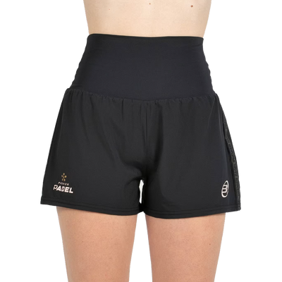 Bullpadel Women's Pitan Premier Padel Shorts Black