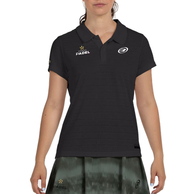 Bullpadel Women's Payerne Premier Padel Polo Black